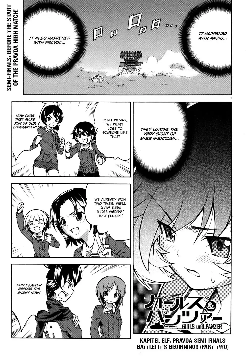 Girls ANDamp; Panzer Chapter 12 1